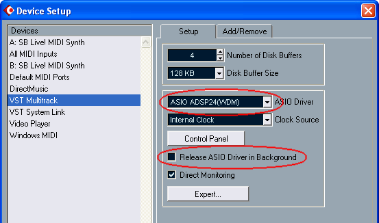 Device Setup