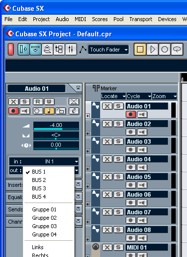 VST Inputs