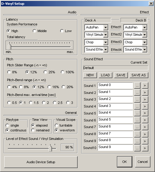 D-Vinyl Setup