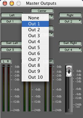 Master Outputs