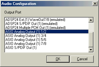 Audio Configuration